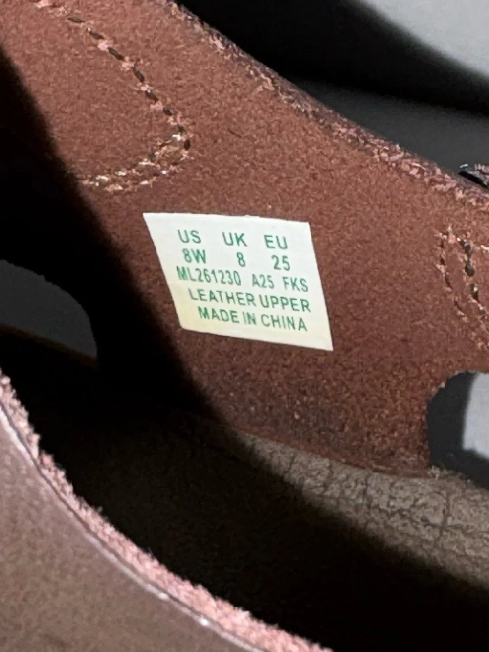Merrell durable leather